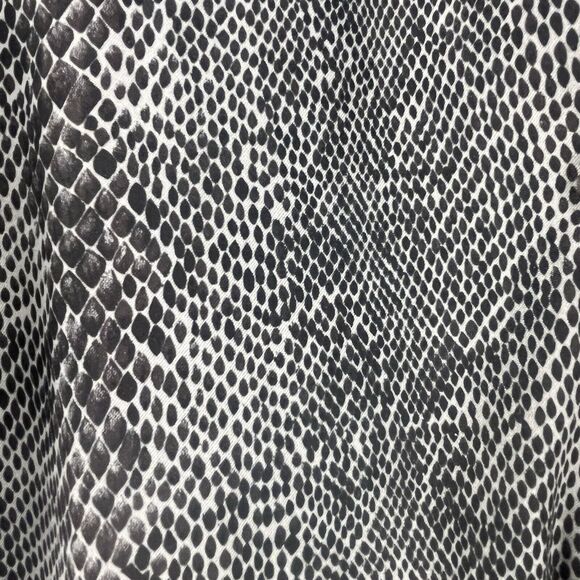 Vintage Snakeskin Print Blazer Jacket Size L Glam Rocker Mob Wife New NWT READ - Picture 15 of 16